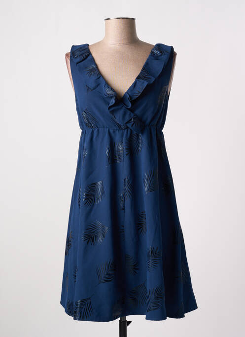 Robe courte bleu I.CODE (By IKKS) pour femme