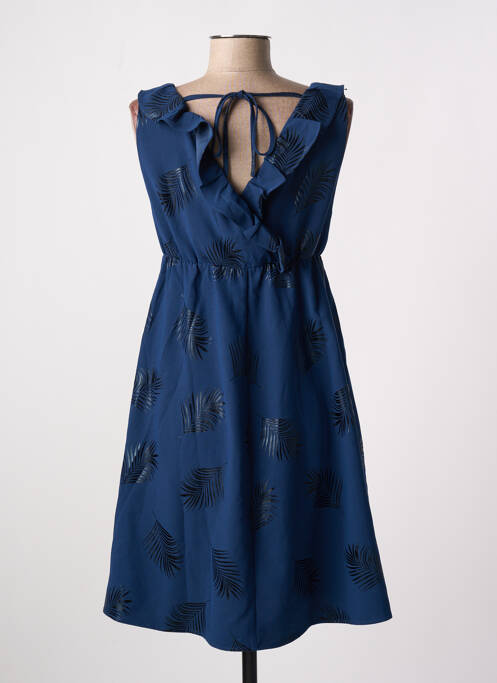 Robe courte bleu I.CODE (By IKKS) pour femme
