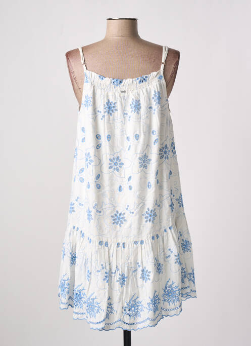 Robe courte bleu IKKS pour femme