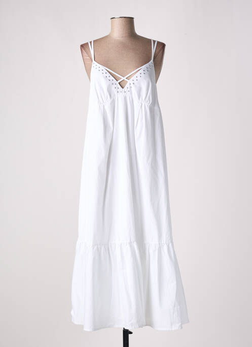 Robe longue blanc IKKS pour femme