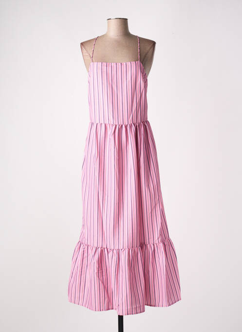 Robe longue rose DEFACTO pour femme