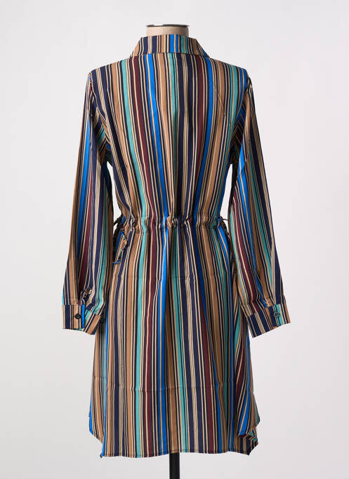 Robe mi-longue bleu MEISÏE pour femme