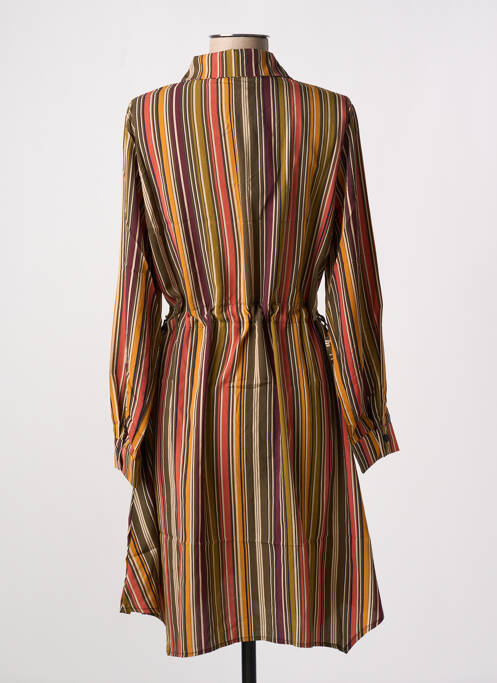 Robe mi-longue vert MEISÏE pour femme