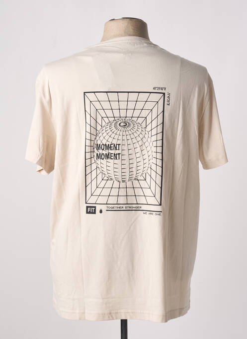 T-shirt beige DEFACTO pour homme