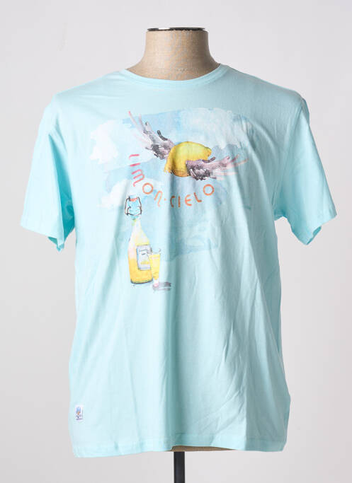 T-shirt bleu EDWEEN PEARSON pour homme