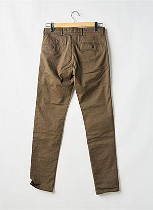 Pantalon chino stretch taille normale vert CELIO homme