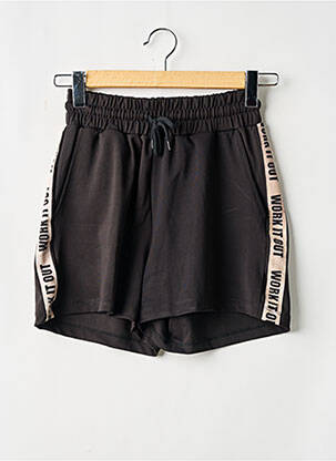 Short taille haute taille haute noir DEFACTO femme