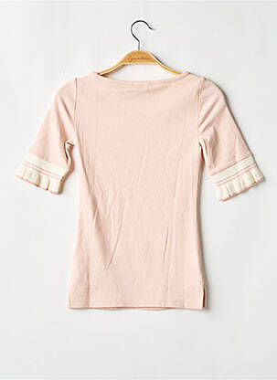 T-shirt stretch manches courtes rose RALPH LAUREN femme