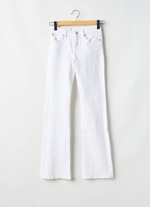 Jean coupe flare blanc REIKO pour femme