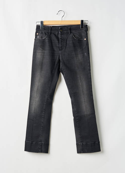 Jeans coupe droite noir EMPORIO ARMANI pour femme