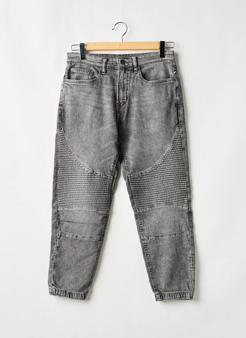 Jeans coupe droite gris CELIO pour homme