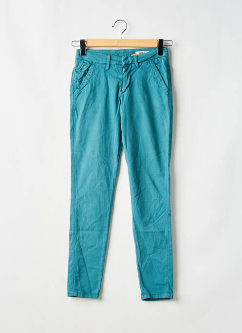 Pantalon chino bleu REIKO pour femme