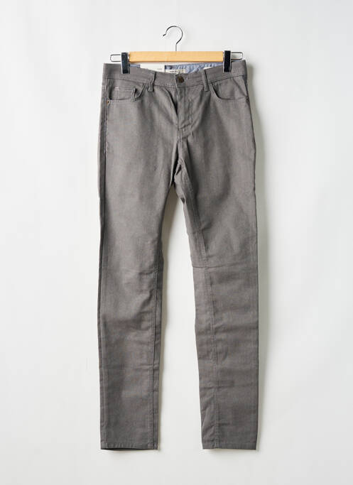 Pantalon slim gris DEFACTO pour homme
