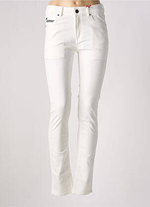 Jeans coupe slim stretch taille normale blanc GAASTRA femme
