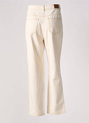 Jeans boyfriend taille haute taille haute beige CAROLL femme