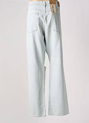 Jeans coupe droite effet usé délavé taille normale bleu RALPH LAUREN femme