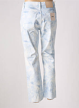 Jeans coupe droite stretch taille normale bleu REIKO femme