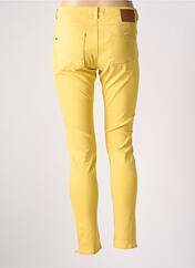 Jeans coupe slim jaune ONE STEP pour femme seconde vue