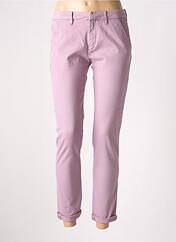 Pantalon 7/8 violet REIKO pour femme seconde vue