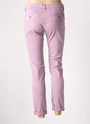 Pantalon 7/8 violet REIKO pour femme seconde vue