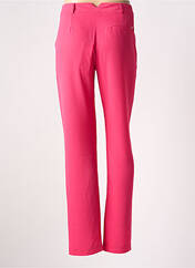 Pantalon droit rose IKKS pour femme seconde vue