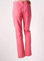 Pantalon droit rose ONE STEP pour femme seconde vue