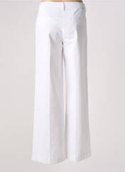 Pantalon large blanc REIKO pour femme seconde vue