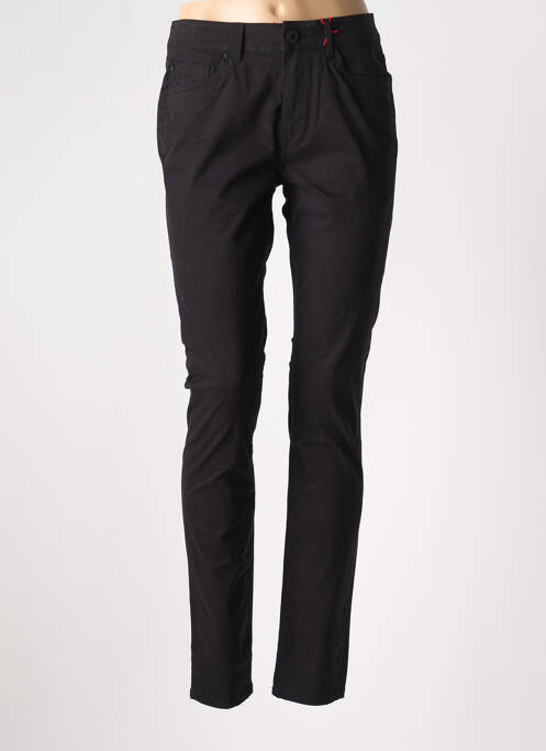 Pantalon slim stretch taille normale noir GAASTRA femme