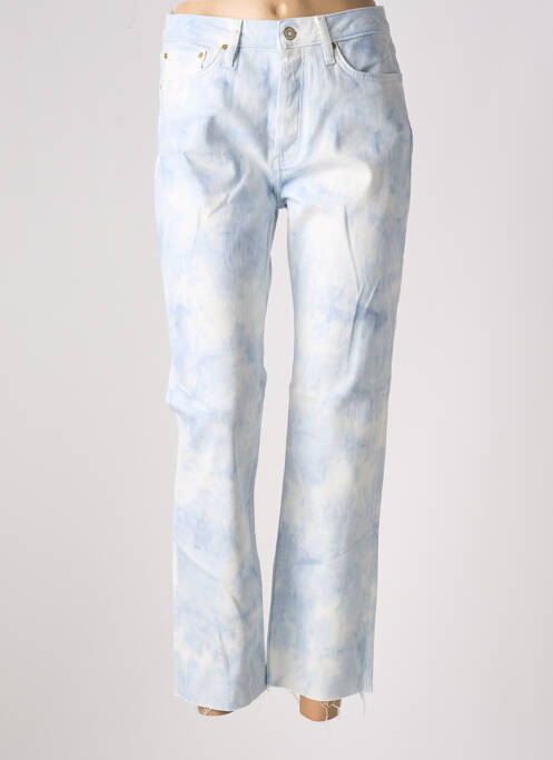 Jeans coupe droite bleu REIKO pour femme