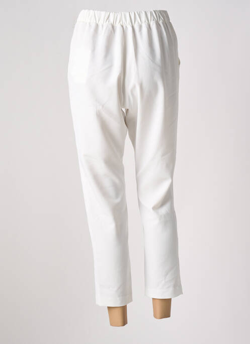 Pantalon 7/8 blanc REIKO pour femme