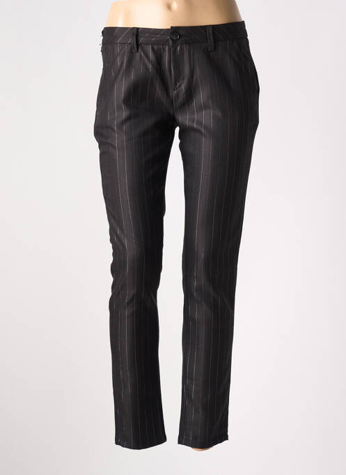 Pantalon 7/8 noir REIKO pour femme