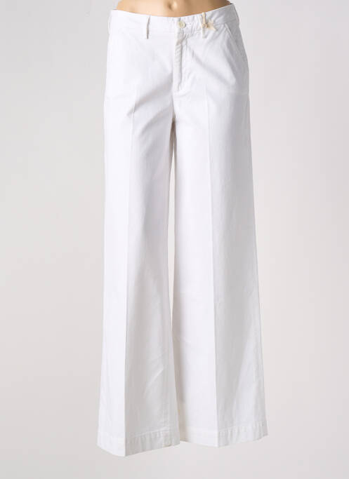 Pantalon large blanc REIKO pour femme