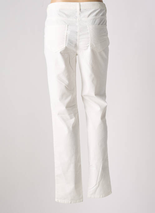 Pantalon slim blanc CAROLL pour femme