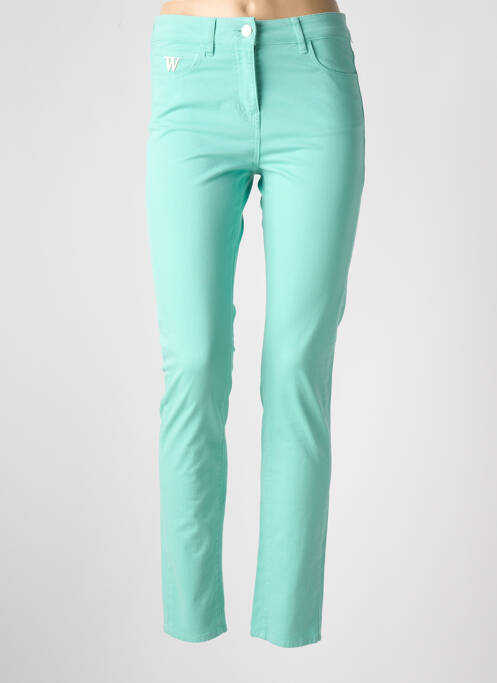 Pantalon slim vert WEILL pour femme