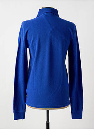 Polo manches longues manches longues bleu GAASTRA homme