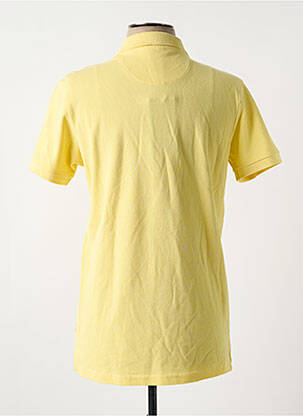 Polo coupe droite manches courtes jaune LOIS homme