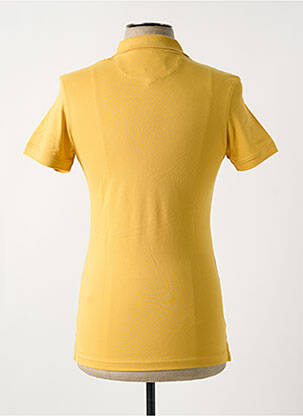 Polo coupe droite manches courtes jaune CHEVIGNON homme