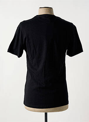 T-shirt coupe droite manches courtes noir DEFACTO homme