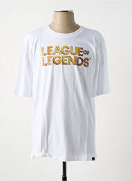 T-shirt coupe droite manches courtes blanc DEFACTO homme