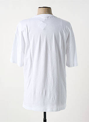 T-shirt coupe droite manches courtes blanc DEFACTO homme