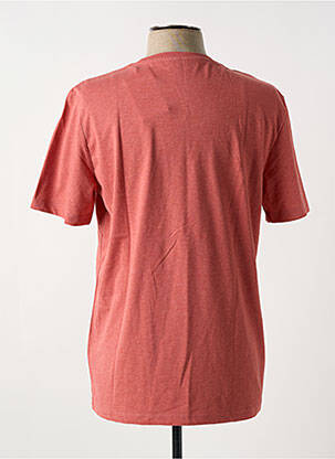 T-shirt coupe droite manches courtes rouge DEFACTO homme