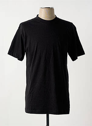 T-shirt coupe cintrée manches courtes noir SLAZENGER homme