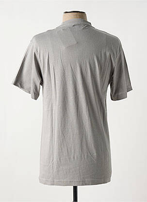 T-shirt coupe cintrée manches courtes gris SLAZENGER homme