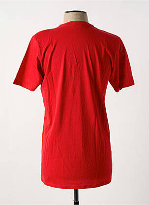 T-shirt coupe droite manches courtes rouge SLAZENGER homme