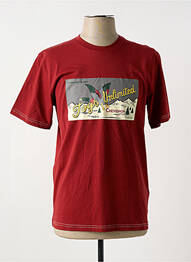T-shirt coupe droite manches courtes rouge CHEVIGNON homme