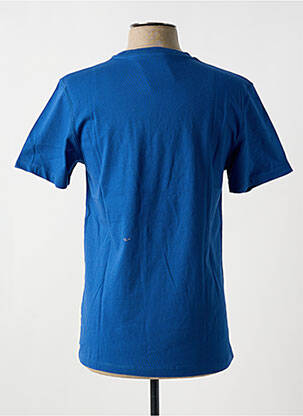 T-shirt coupe droite manches courtes bleu CHEVIGNON homme