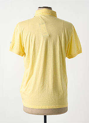 Polo coupe droite manches courtes jaune EDWEEN PEARSON homme