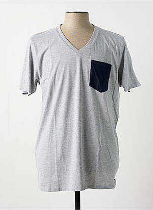 T-shirt coupe droite manches courtes gris SLAZENGER homme