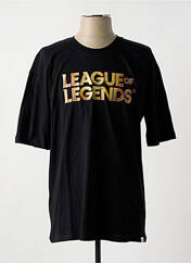 T-shirt noir DEFACTO pour homme seconde vue