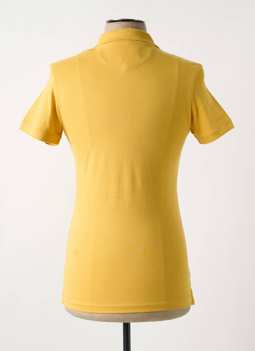 Polo coupe droite manches courtes jaune CHEVIGNON homme